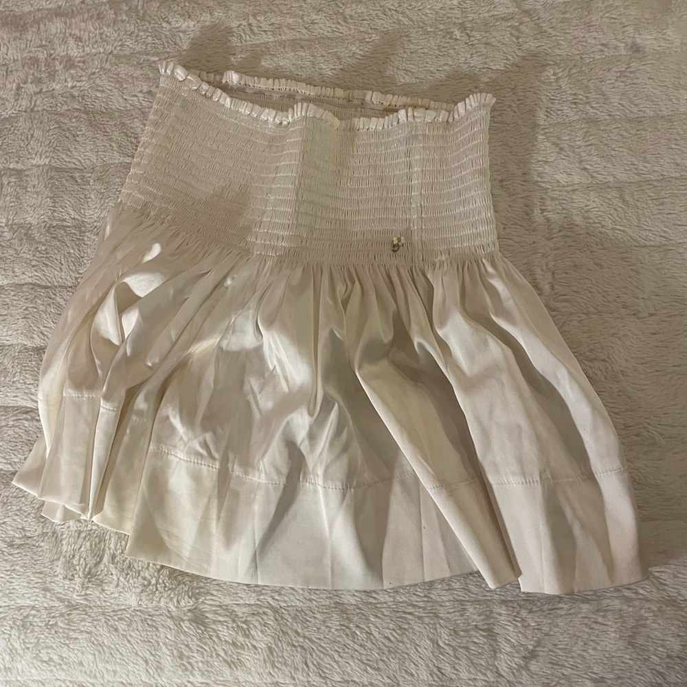 Free People Elegant Cream Skirt